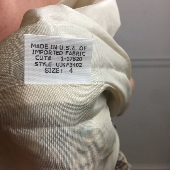 David Meister Printed Mid Length Tea Length Dress - Picture 5 of 8